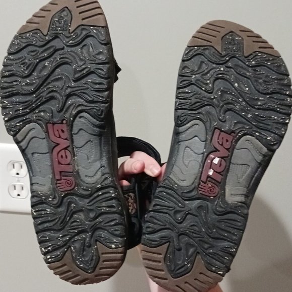 Teva Sport Sandals Hiking Trail Water Ankle Strap Adjustable Black 6603 Mens 9 M - Picture 6 of 6